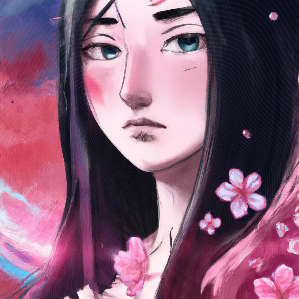 um desenho técnico sobre qual é o significado de sakura