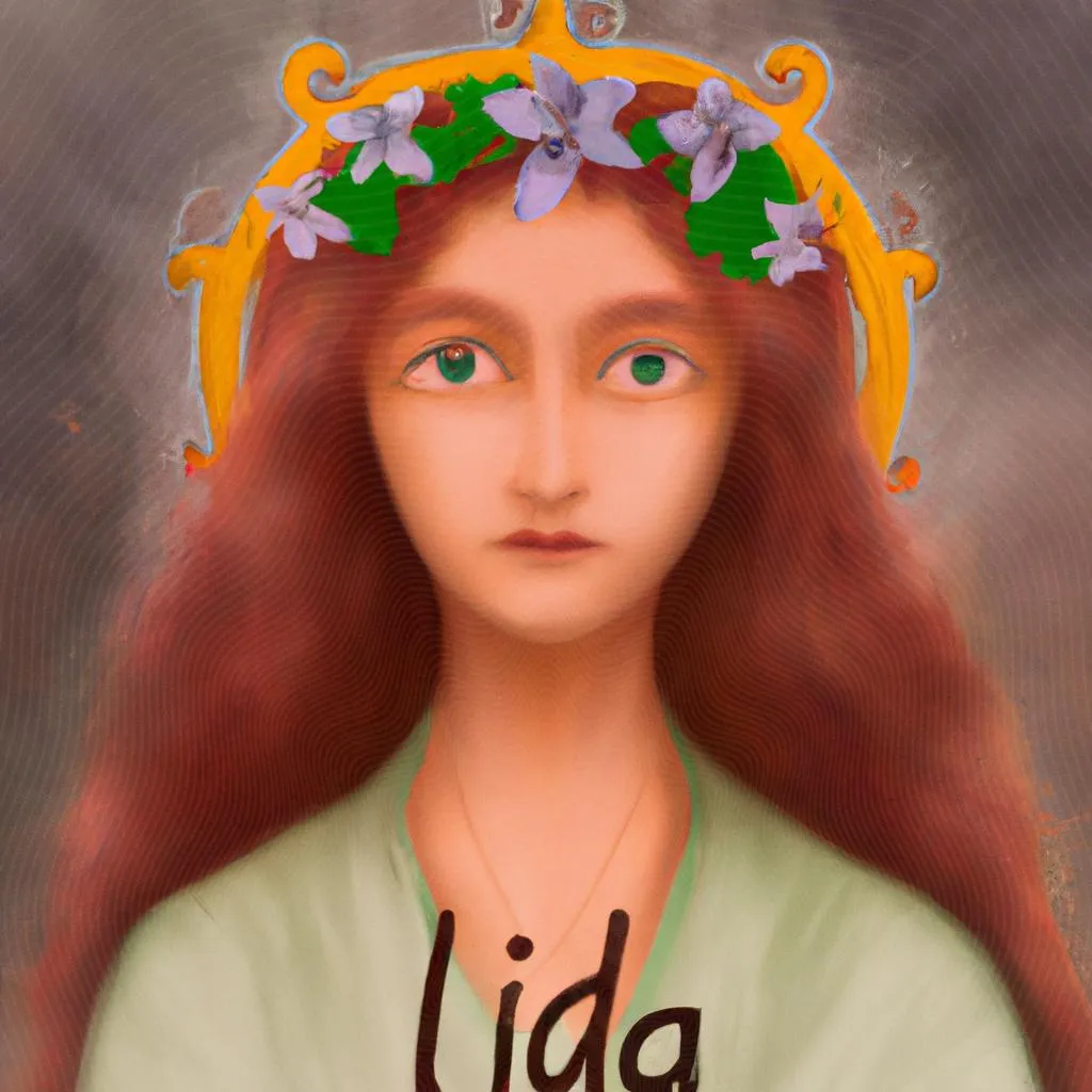 Lídia: Descubra o Misterioso Significado Por Trás Desse Nome 3 uma gravura em madeira de qual é o significado do nome lidia