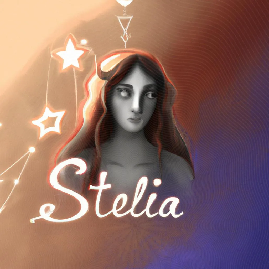 uma imagem pictórica de qual é o significado do nome stella