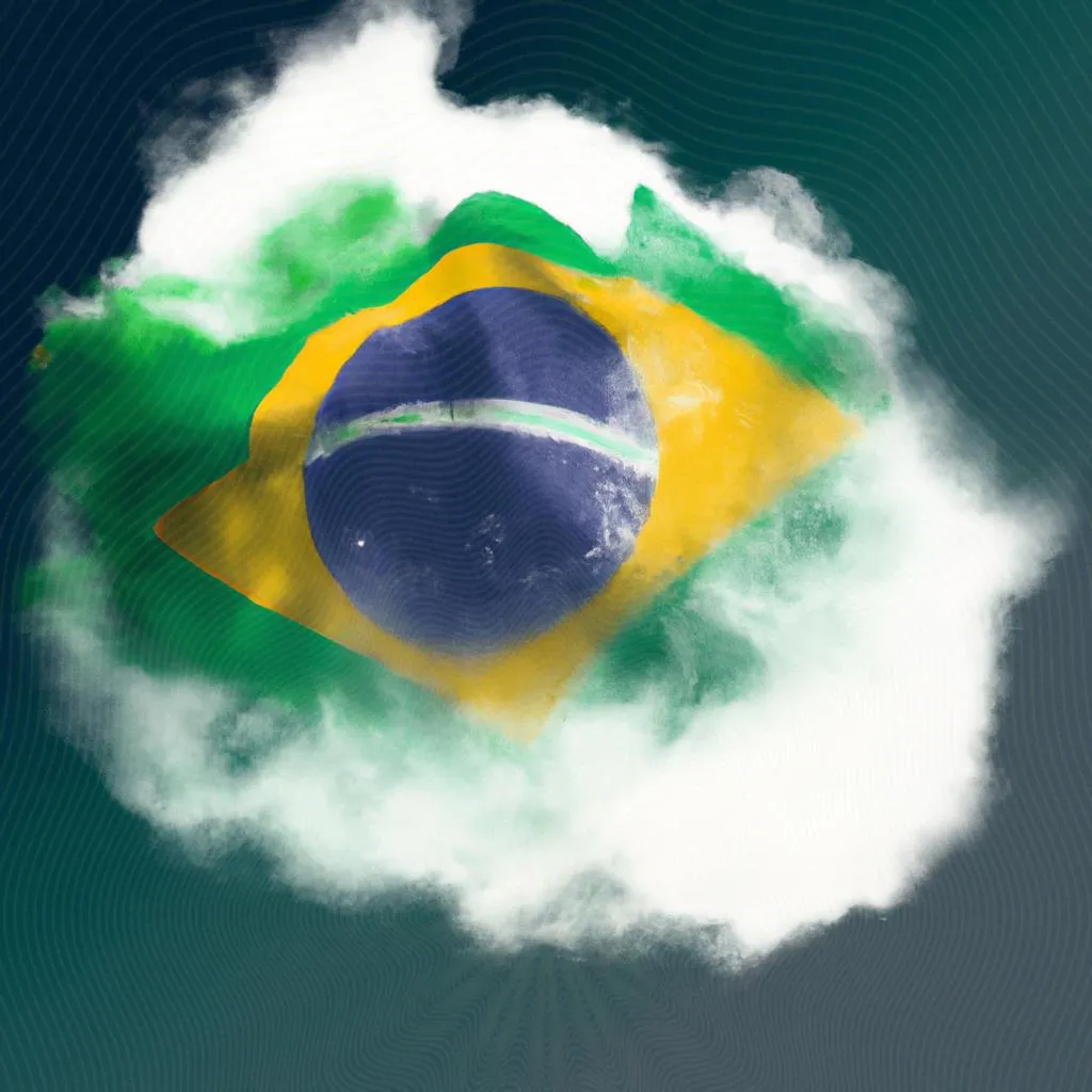 Descubra o Mistério por Trás das Cores da Bandeira do Brasil 4 uma ilustração realista de qual o significado da cor da bandeira do brasil