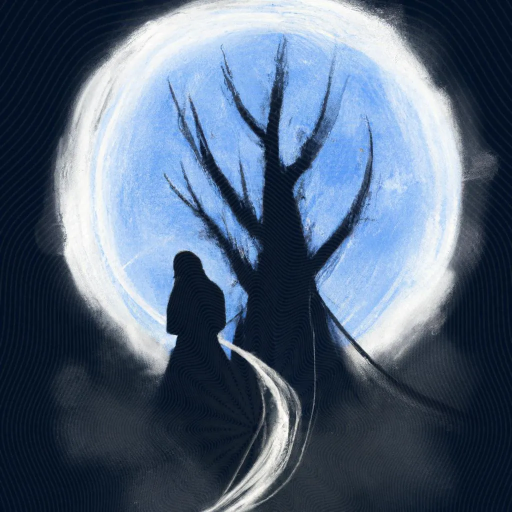 uma aquarela sobre qual o significado da lua azul