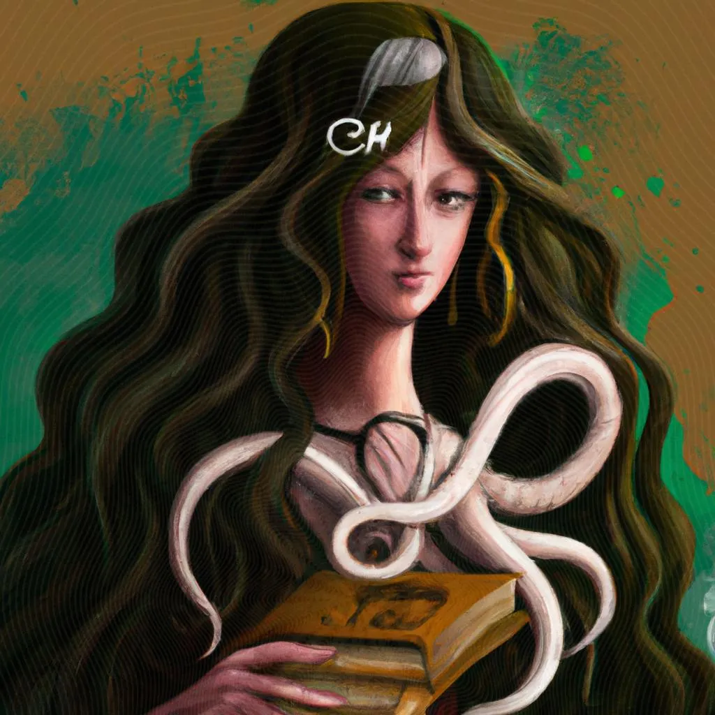 uma imagem gráfica com o tema qual o significado da medusa na bíblia