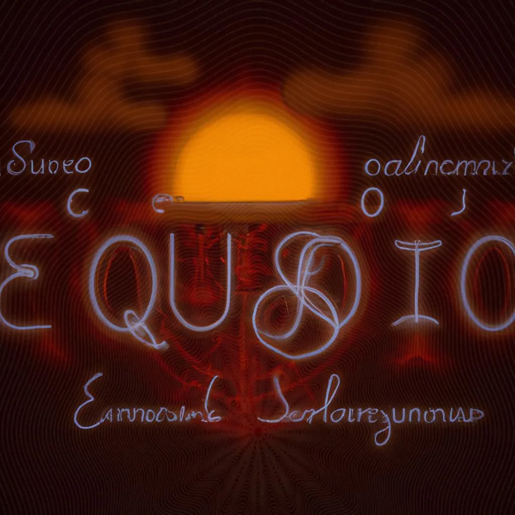 Equinócio: Descubra o Mistério por Trás Dessa Palavra 3 uma pintura a óleo sobre qual o significado da palavra equinócio