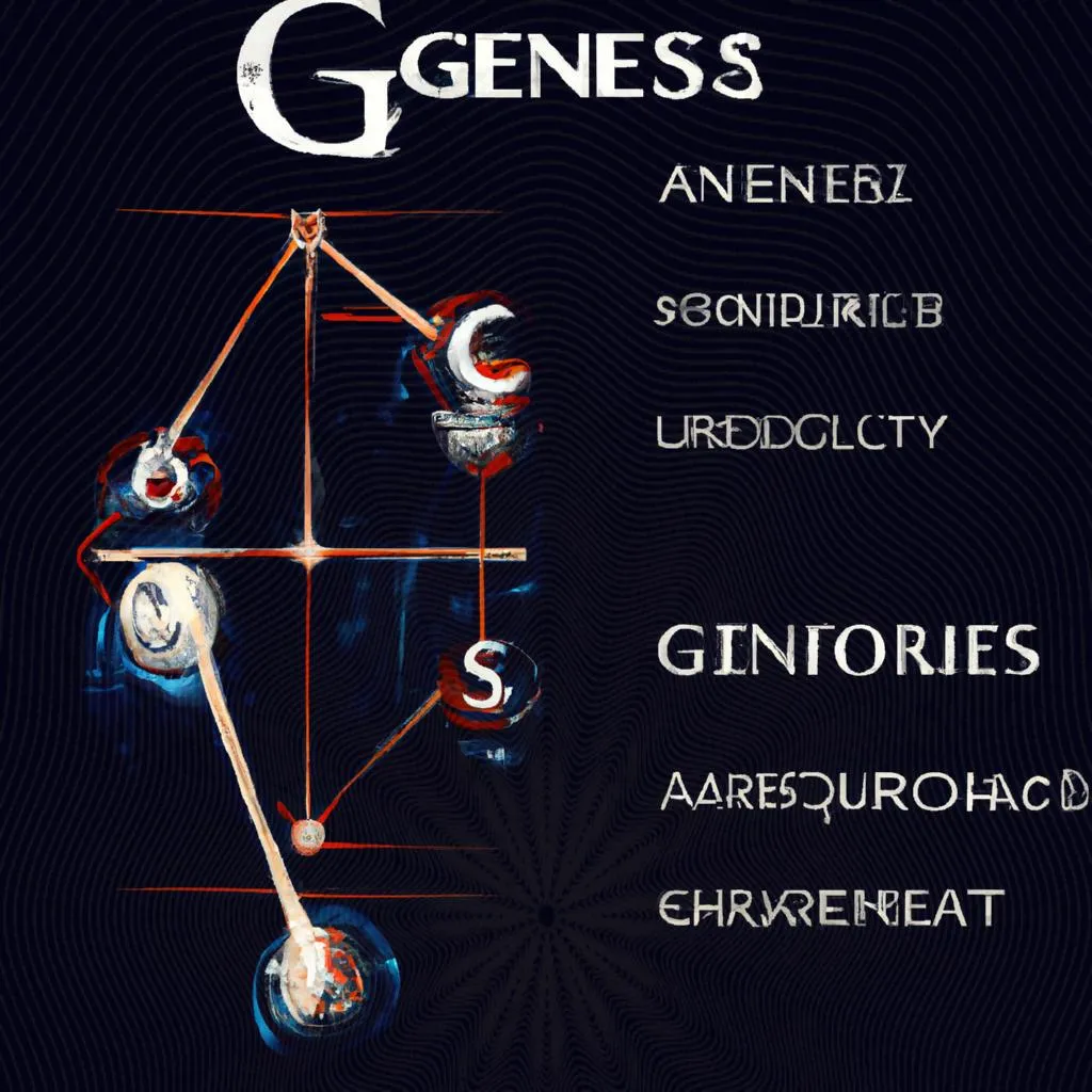 um diagrama visual sobre qual o significado da palavra genes