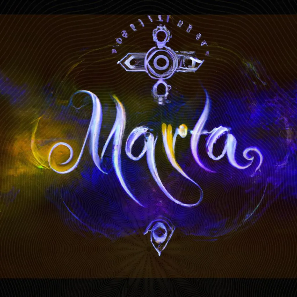 um desenho artístico sobre qual o significado da palavra mantra