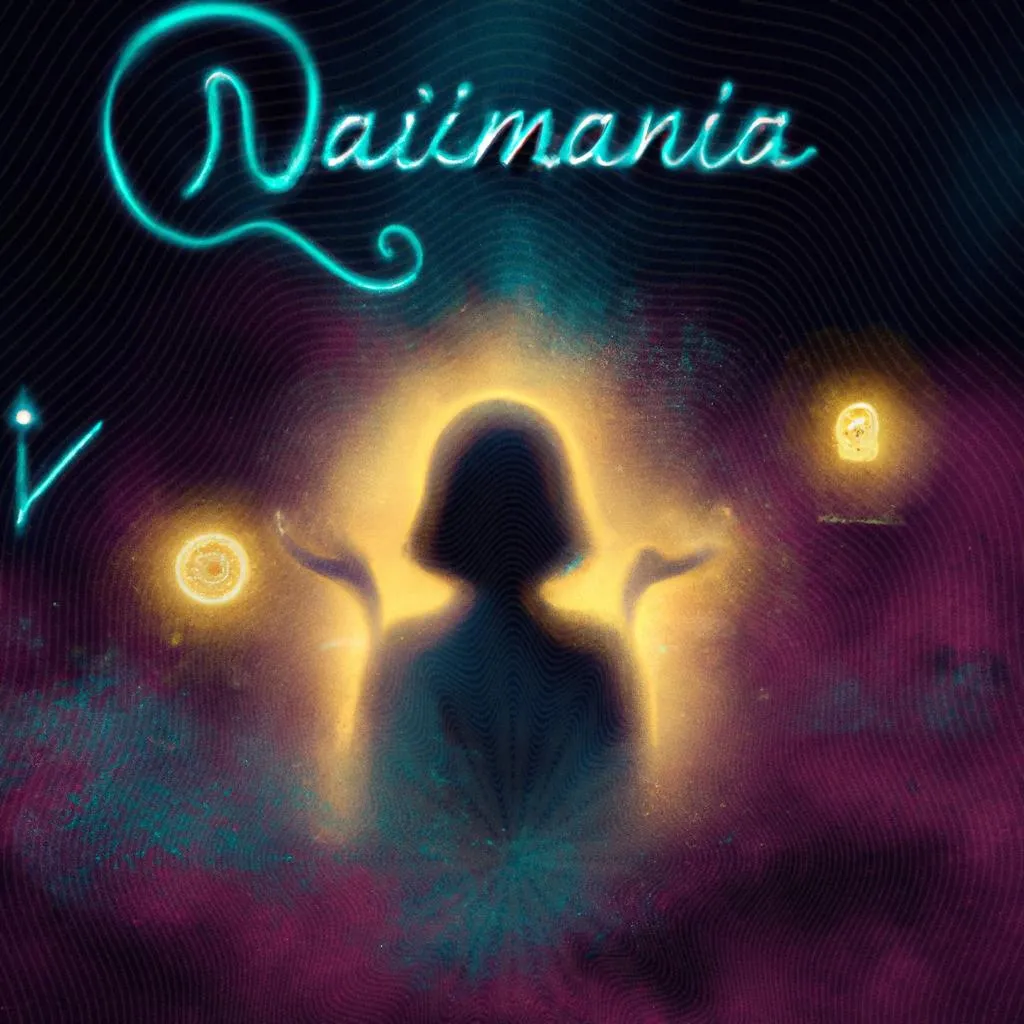 uma arte gráfica sobre qual o significado da palavra ninfomaníaca
