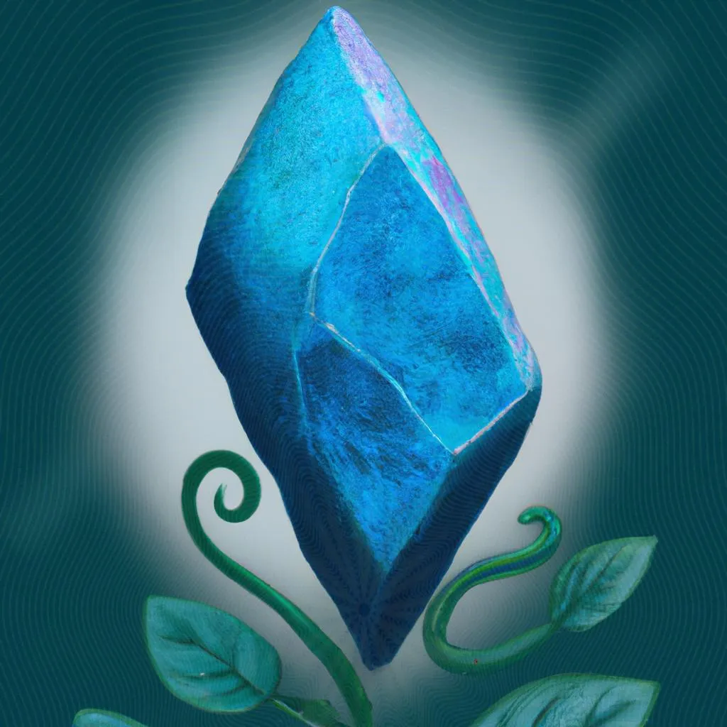 uma imagem impressionista de qual o significado da pedra azul