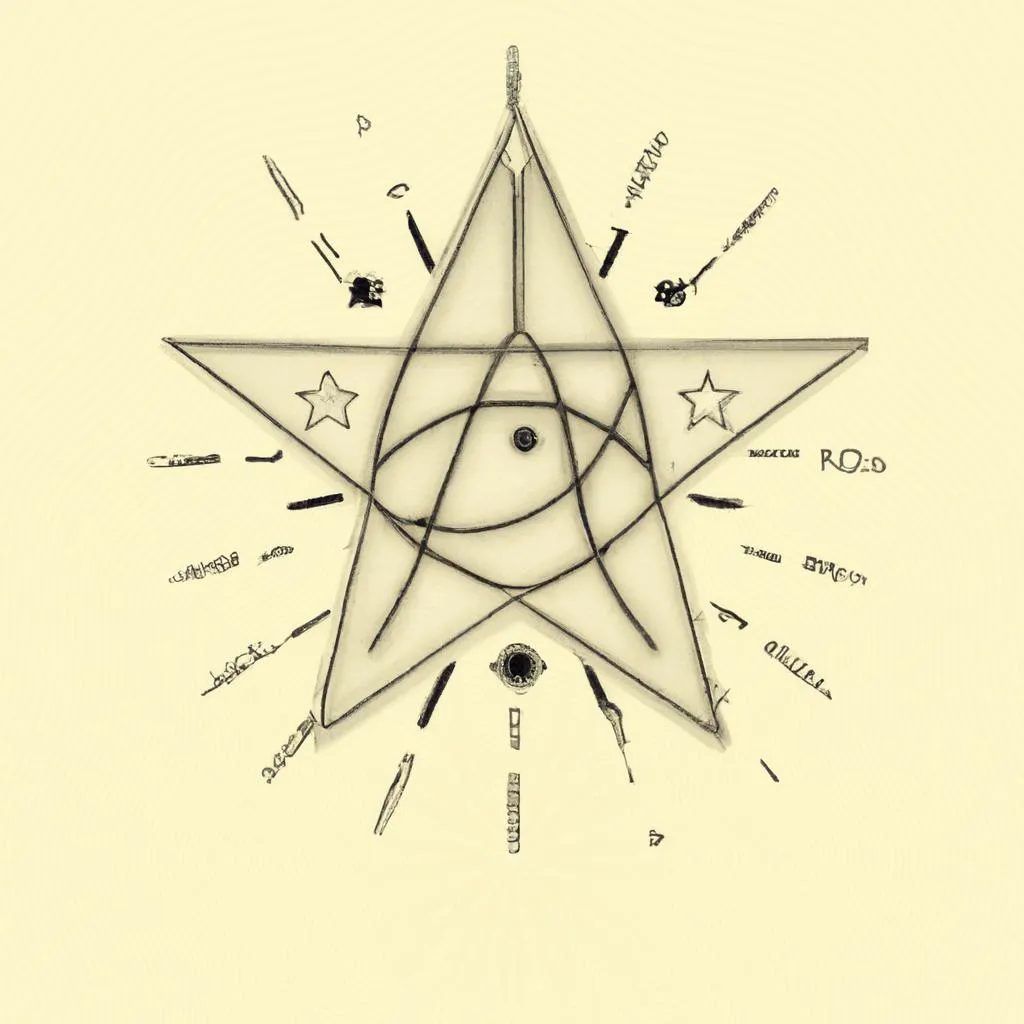 Desvende o Mistério: Significado da Tatuagem de Estrela 3 uma imagem gráfica com o tema qual o significado da tatuagem estrela