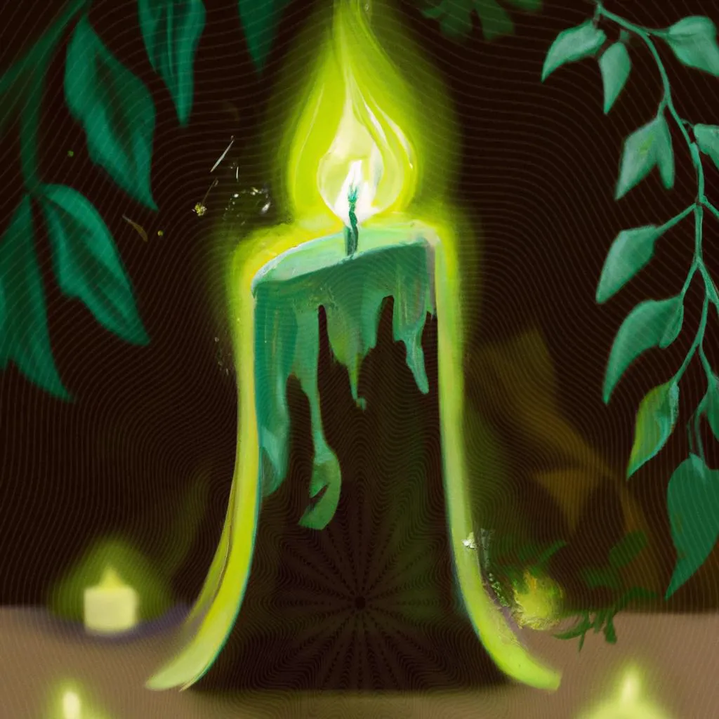 Desvendando o Mistério: Significado da Vela Verde do Advento 4 uma cena gráfica de qual o significado da vela verde do advento