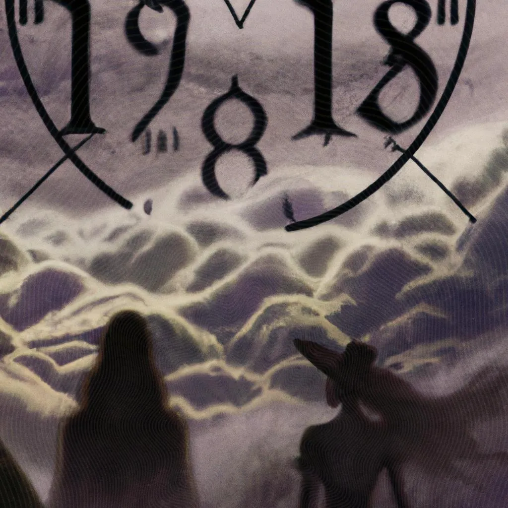 Desvende o Mistério: Qual o Significado das Horas Iguais 1919? 2 uma gravura sobre qual o significado das horas iguais 1919