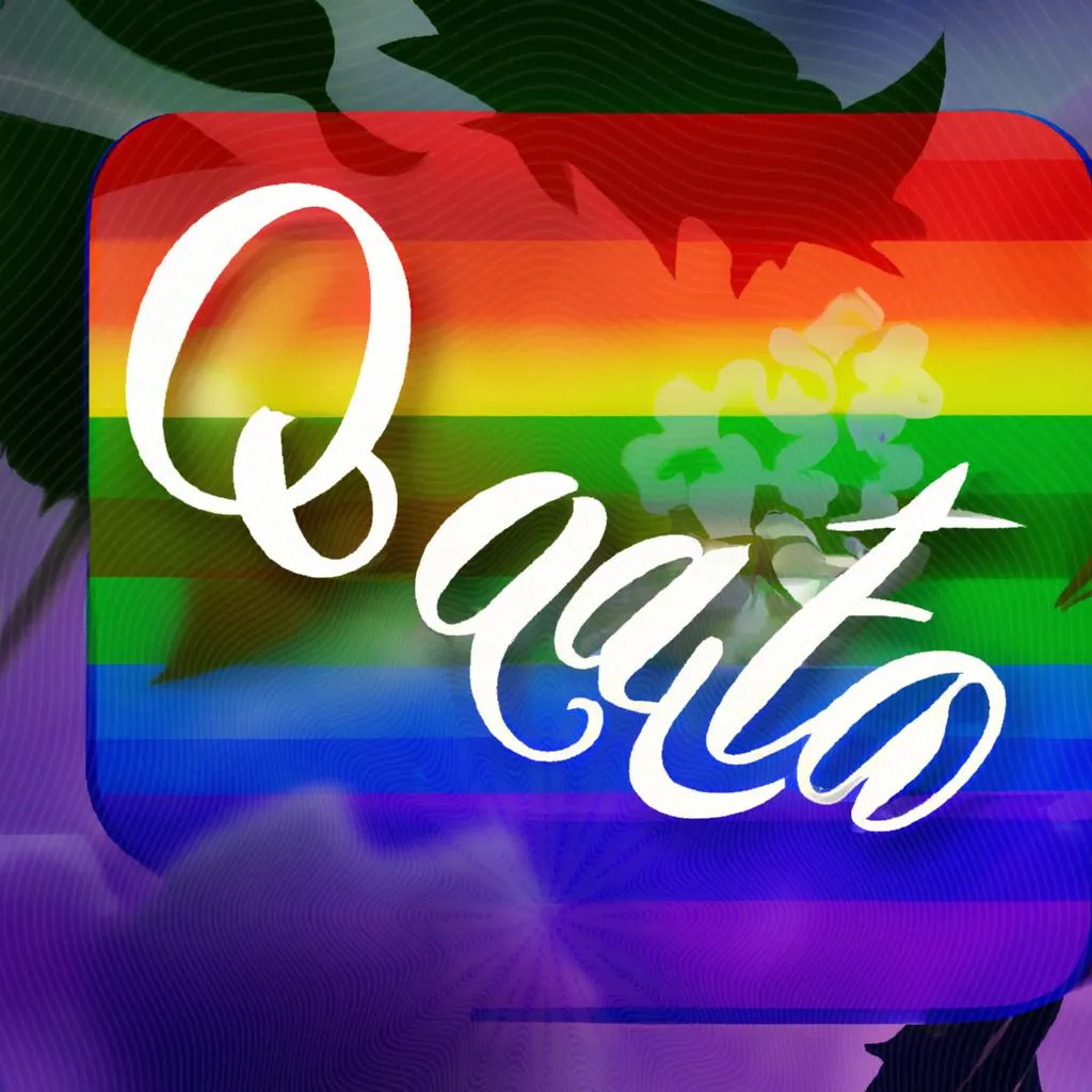 uma arte em gravura de qual o significado das letras lgbtq