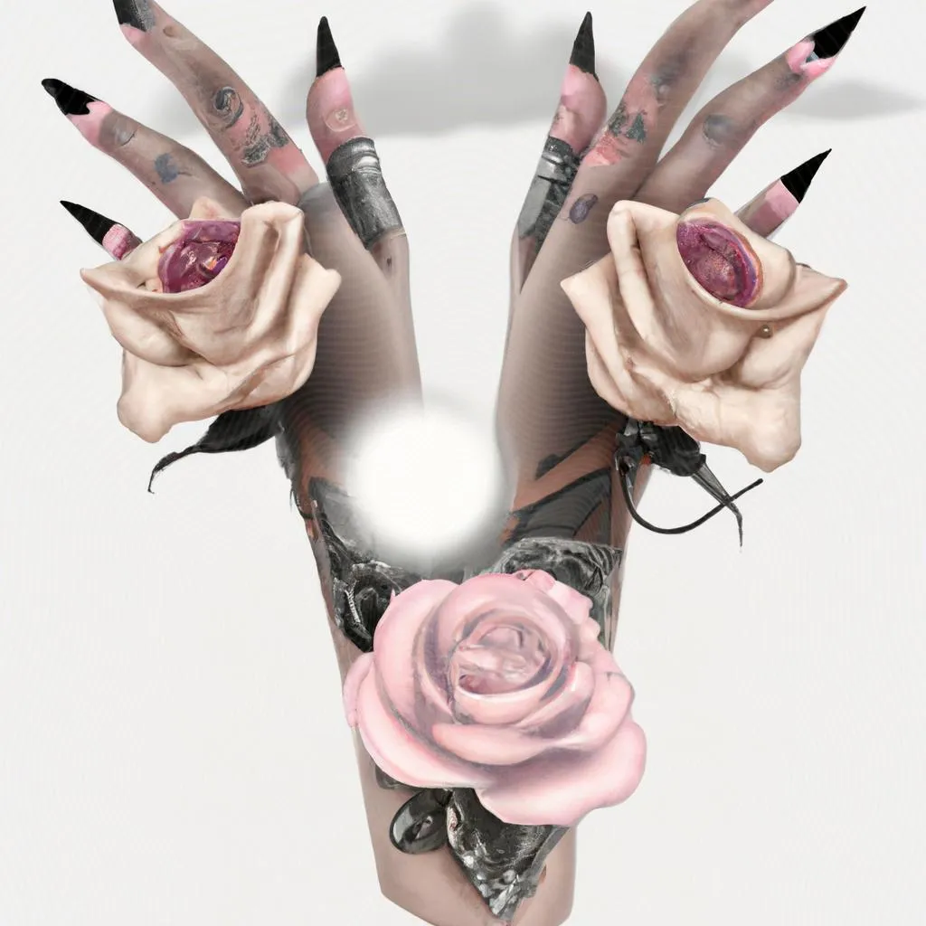 um desenho sobre qual o significado das tatuagens de rosas