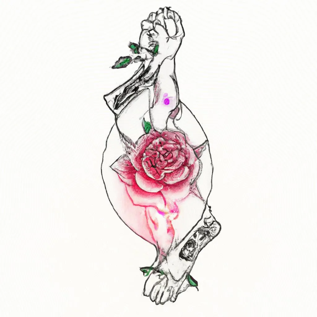 qual o significado das tatuagens de rosas
