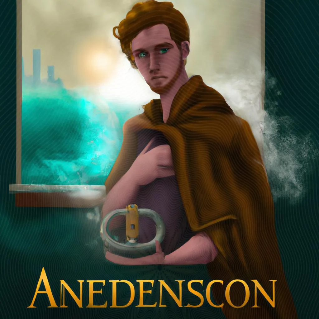 uma paisagem ilustrada de qual o significado de anderson