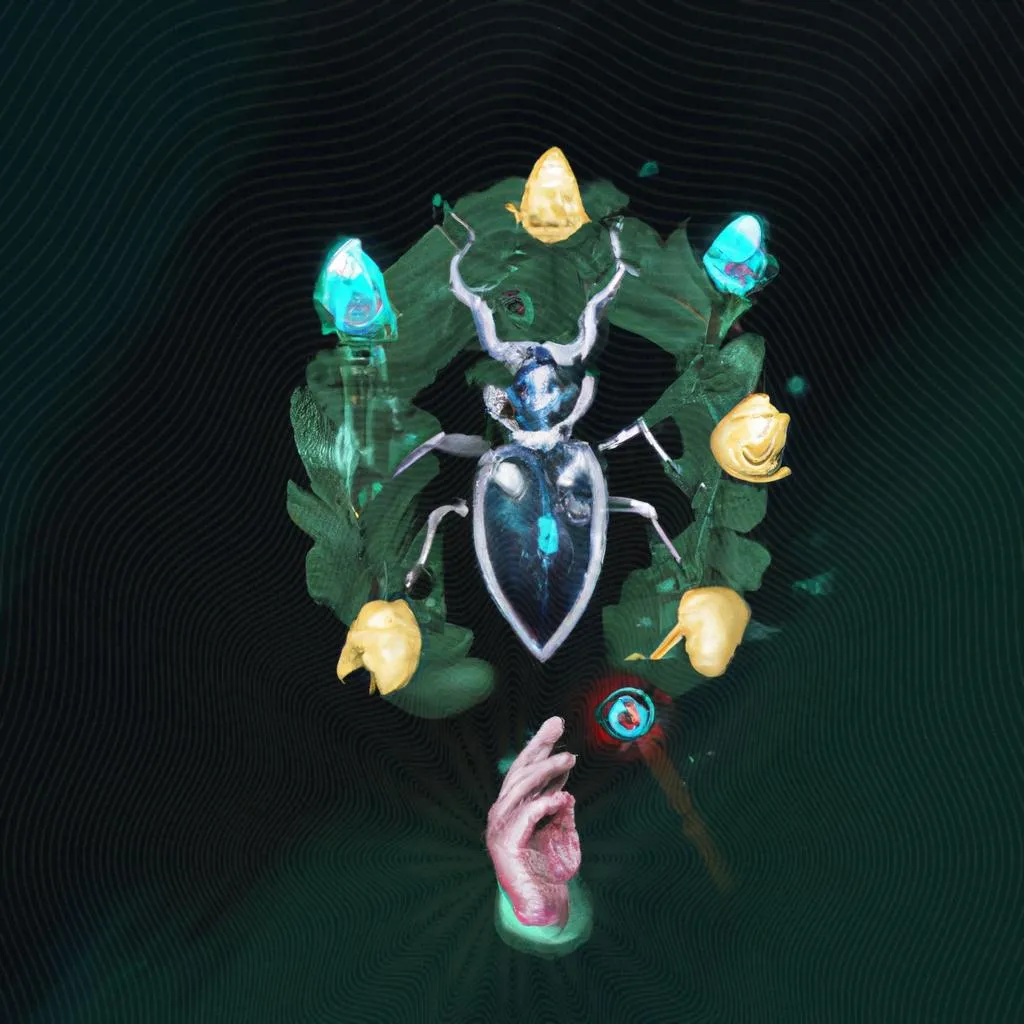 uma escultura ilustrada de qual o significado de bug