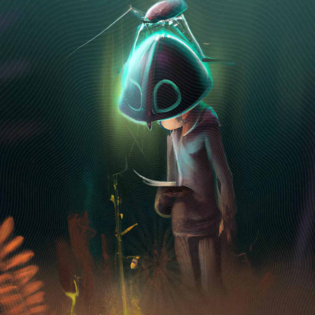 um desenho artístico sobre qual o significado de bug