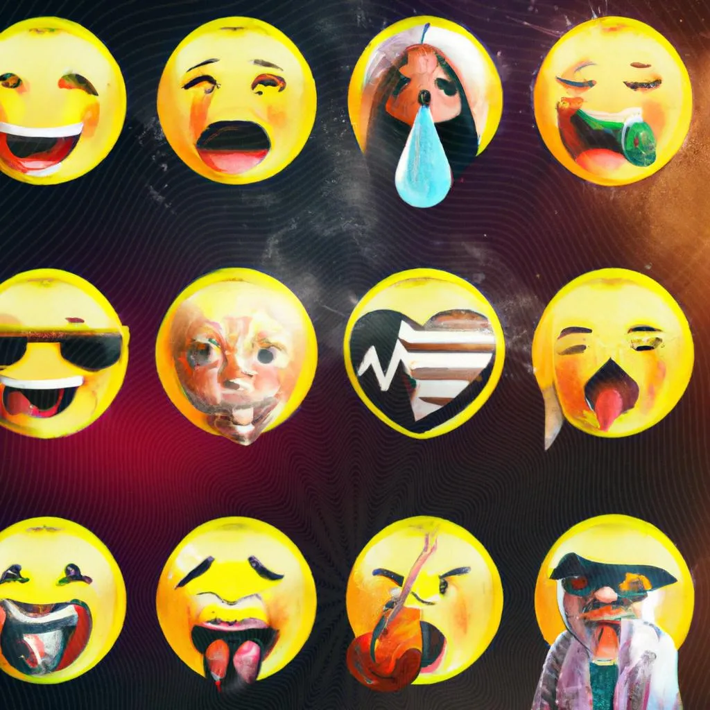 uma imagem imaginária de qual o significado de cada emoji do zap