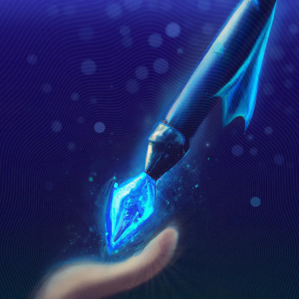 qual o significado de caneta azul
