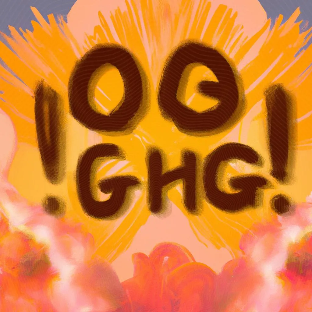 um retrato artístico sobre qual o significado de oh my god