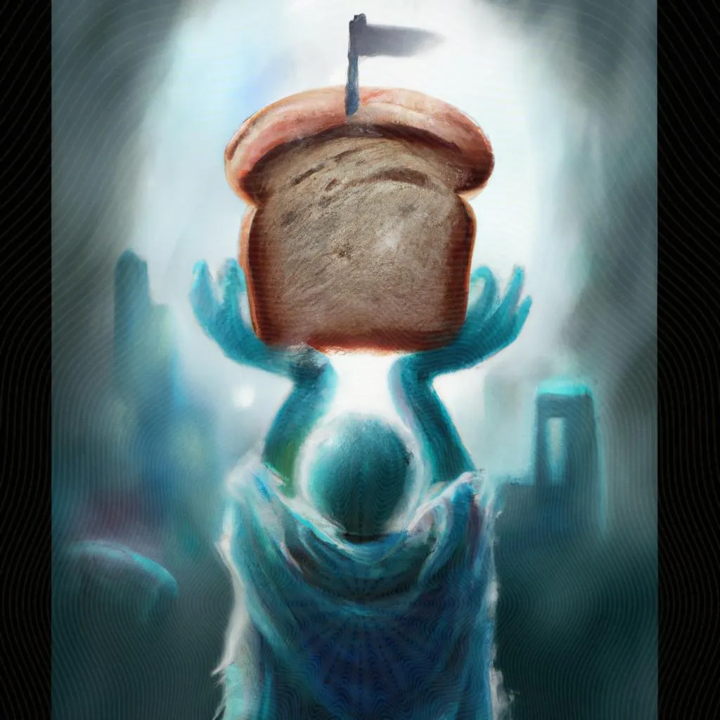 Pão: Descubra a Simbologia e os Mistérios por Trás deste Alimento Sagrado 2 uma paisagem ilustrada de qual o significado de pão