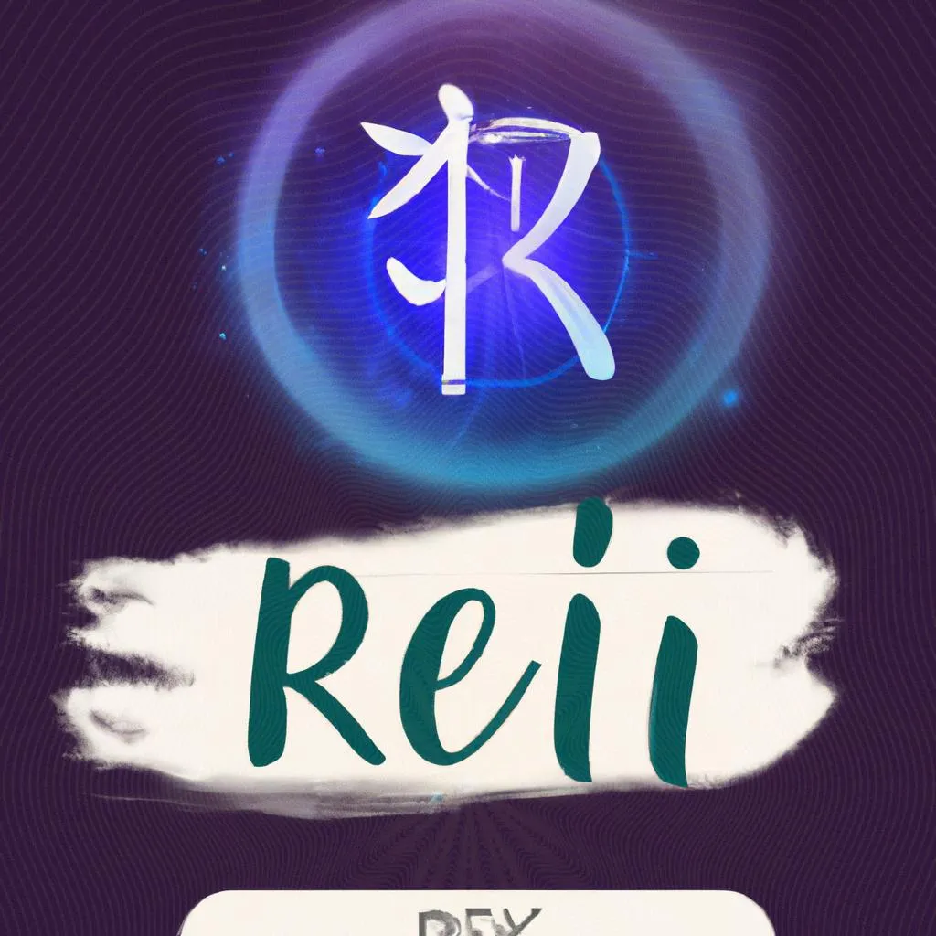 uma ilustração gráfica de qual o significado de reiki