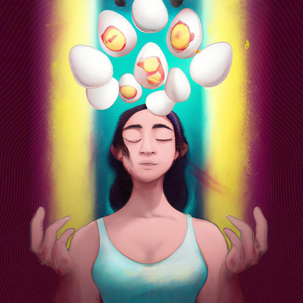 uma ilustração de qual o significado de sonhar com muito ovos
