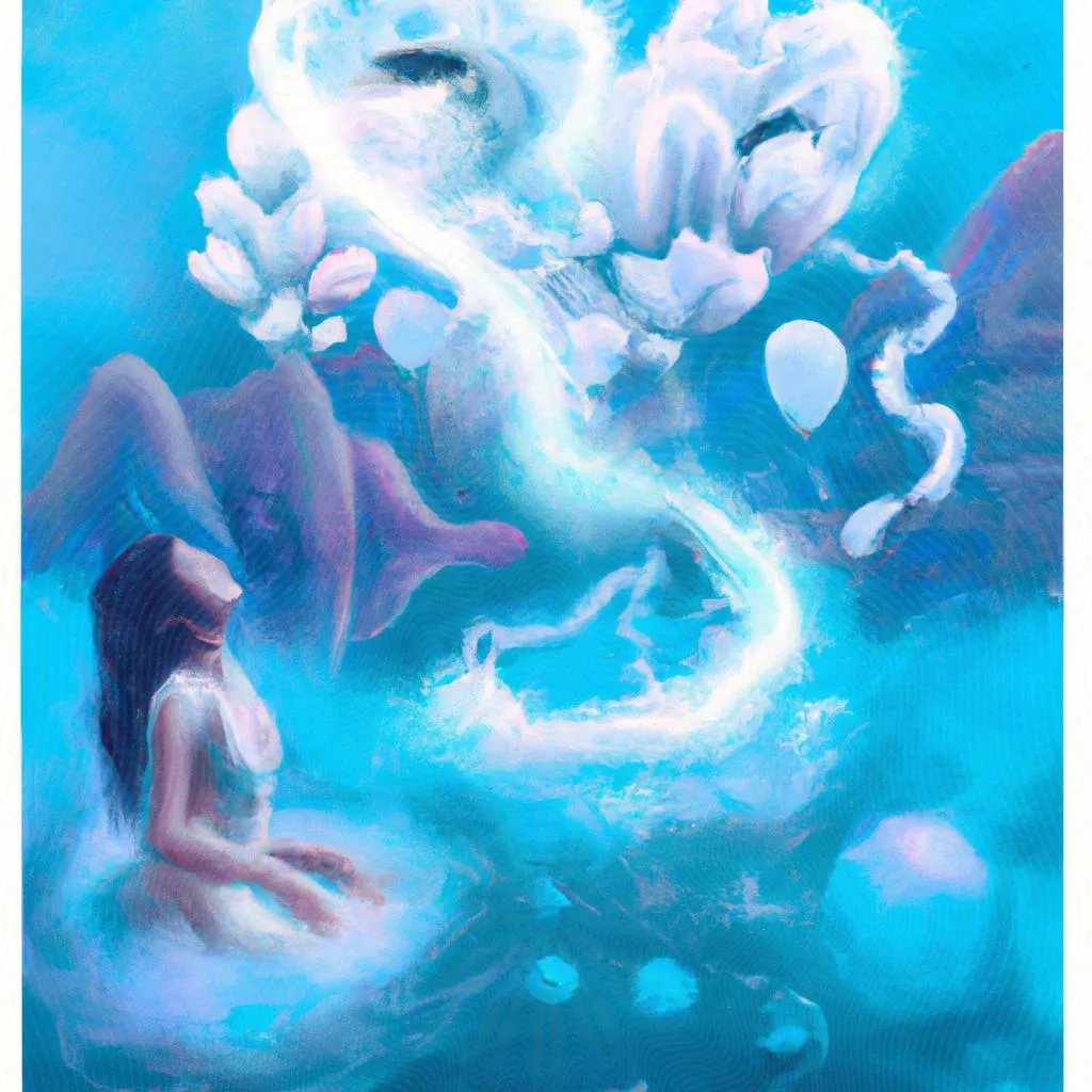 uma pintura figurativa de qual o significado de sonhar com teste de gravidez positivo