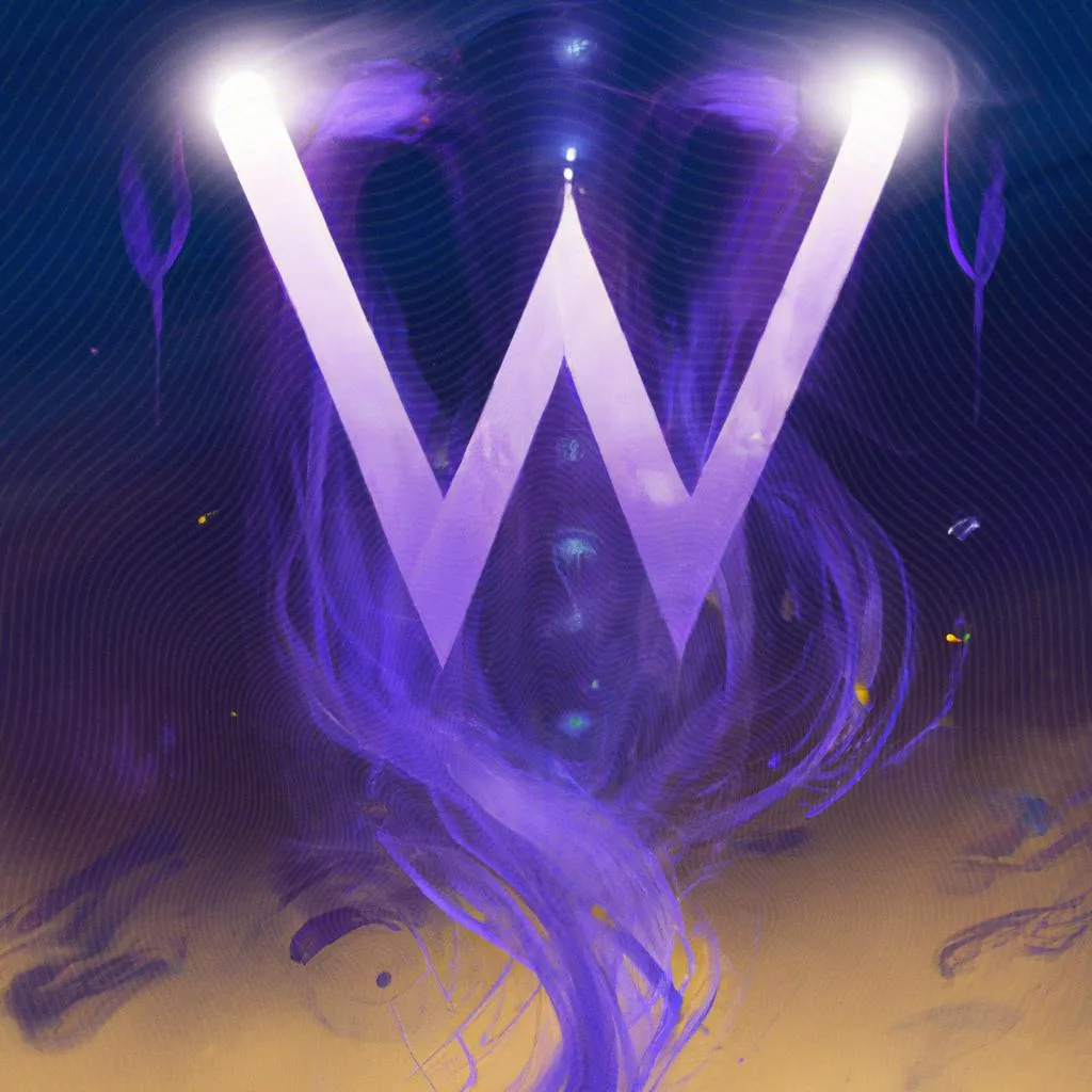 Wicca: Entenda o Significado da Letra W na Magia! 3 imagem desenhada qual o significado de w