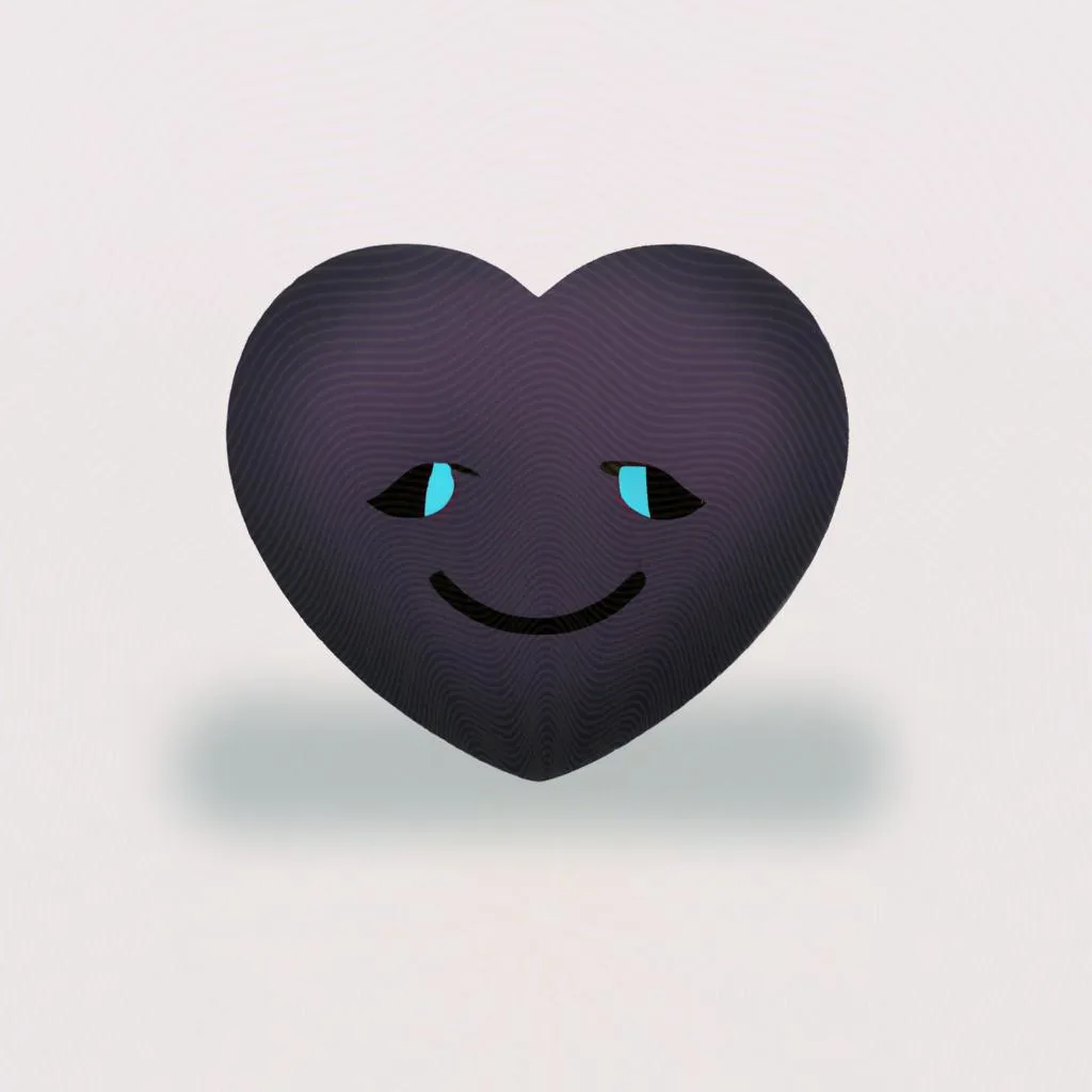Desvendando o mistério do 💔: Significado do Emoji Coração Preto 3 uma caricatura de qual o significado do emoji coração preto