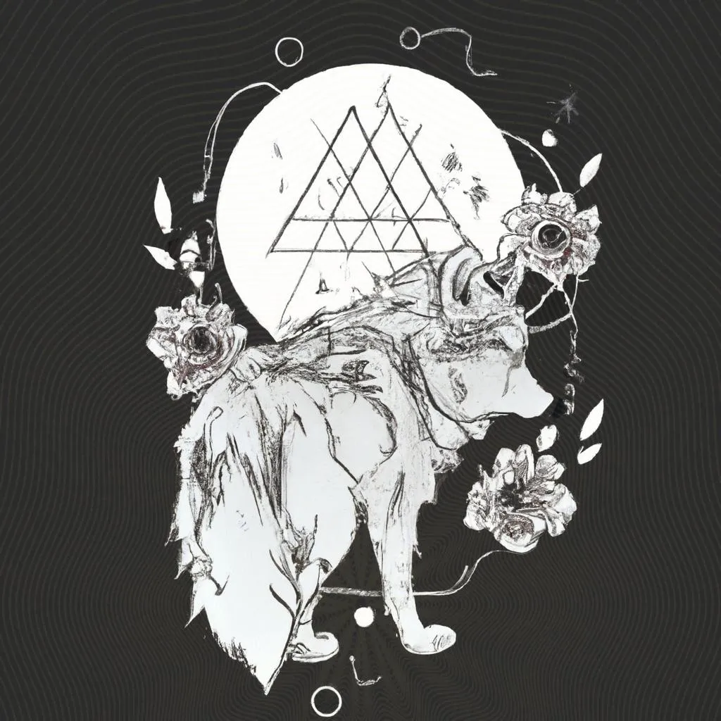uma composição expressionista de qual o significado do lobo em tatuagem