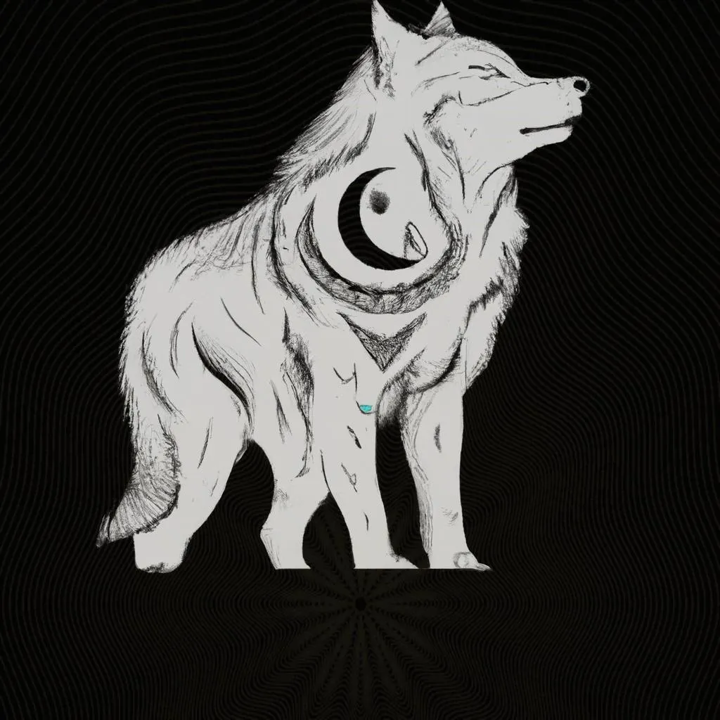 uma imagem em 3D de qual o significado do lobo em tatuagem