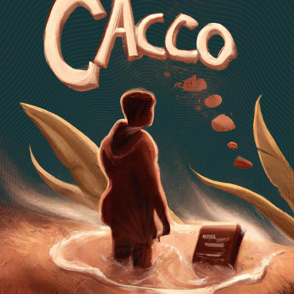uma paisagem ilustrada de qual o significado do nome cacau