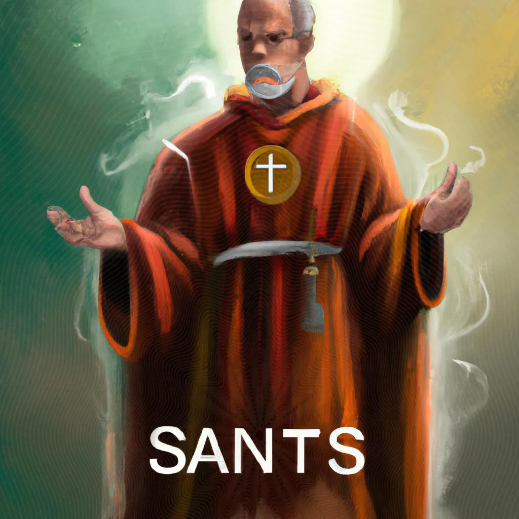 uma impressão artística de qual o significado do nome santos