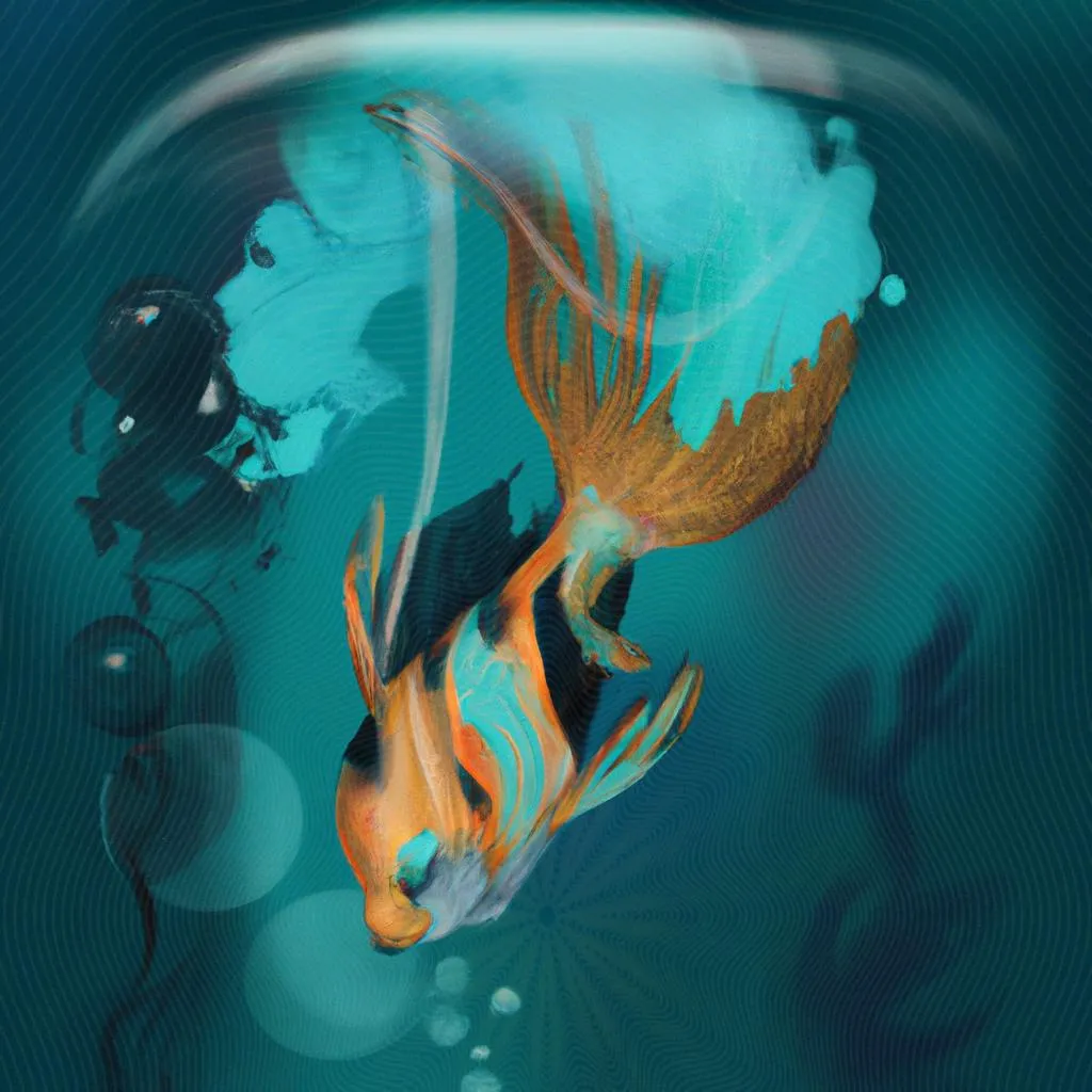 uma gravura em madeira de qual o significado do peixe