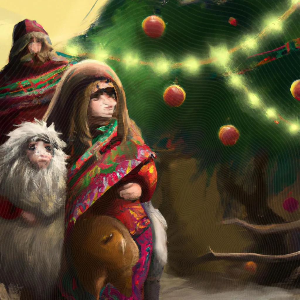  uma imagem gráfica sobre qual o significado do peru no natal