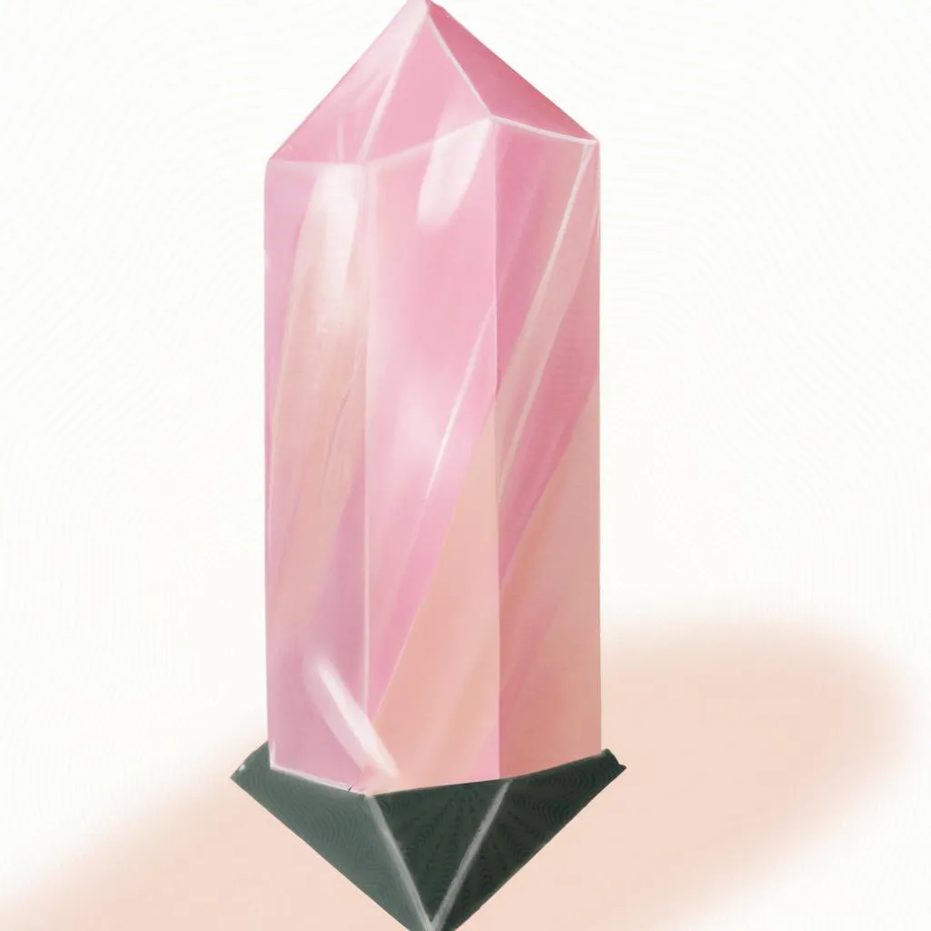 imagem desenhada qual o significado do quartzo rosa