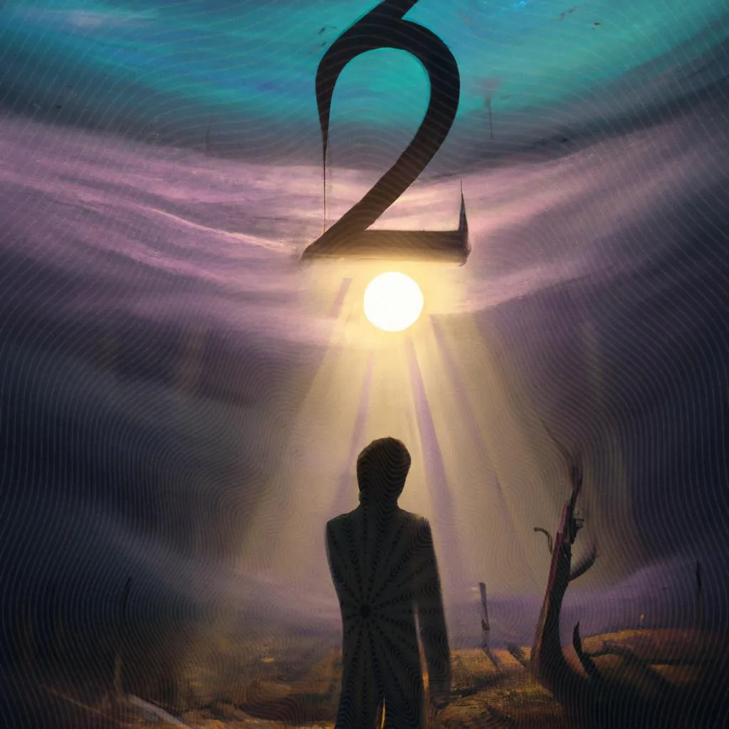 uma cena gráfica de qual significado da hora 21:21