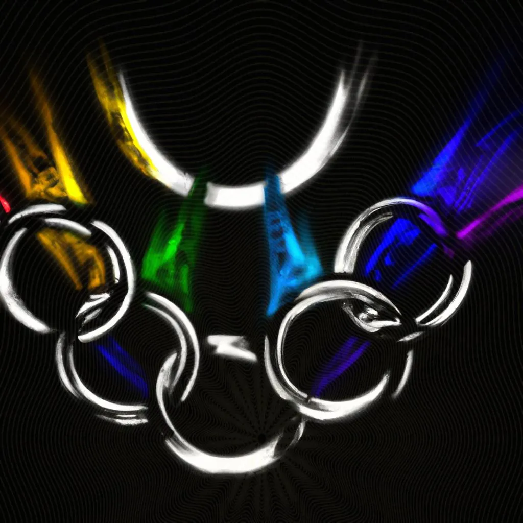 Descubra Agora Qual o Significado das Cores dos Anéis Olímpicos! 4 uma imagem estilizada de qual significado das cores dos aneis olimpicos