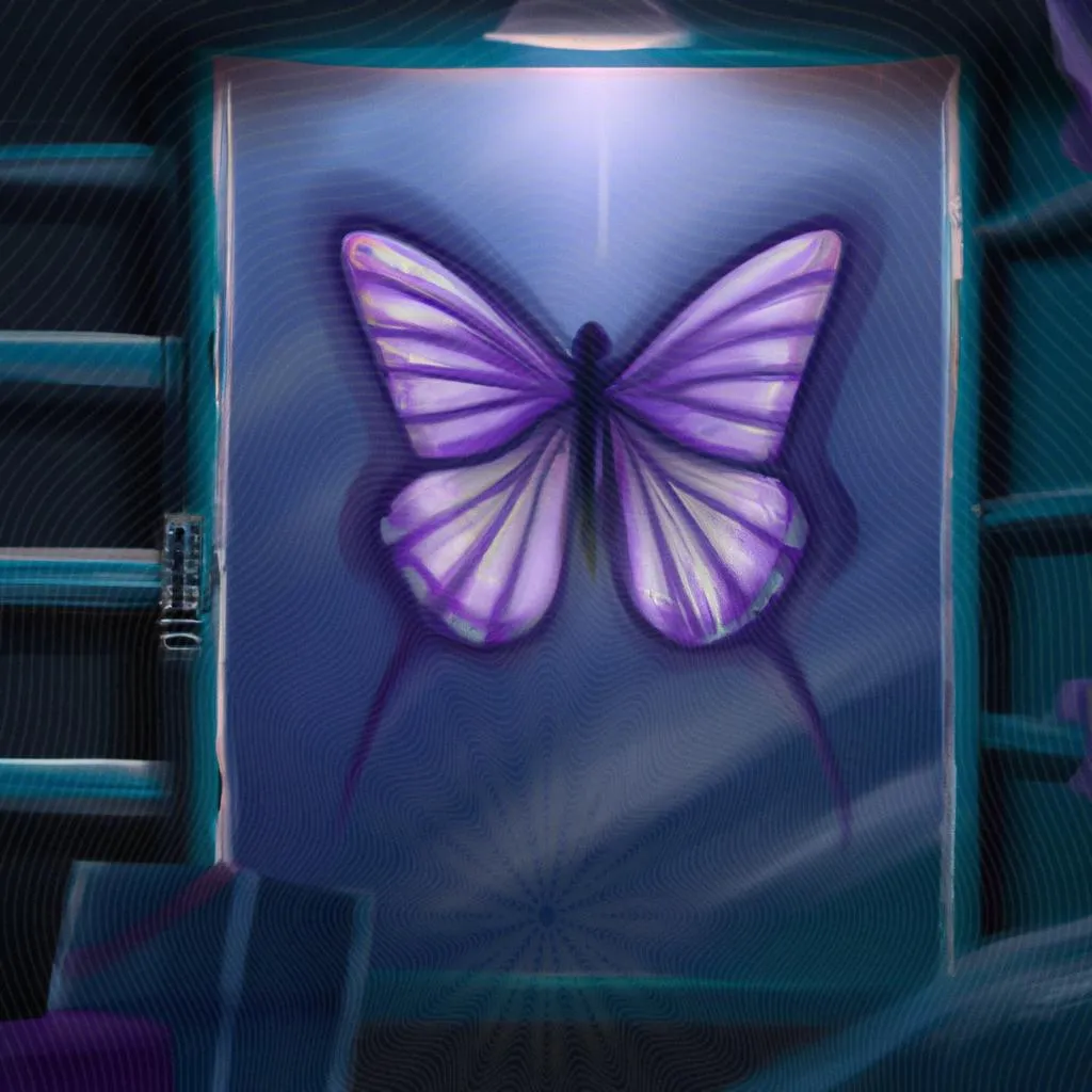 Borboleta na casa: Descubra os mistérios por trás deste símbolo 4 um mural artístico de qual significado de borboleta dentro de casa