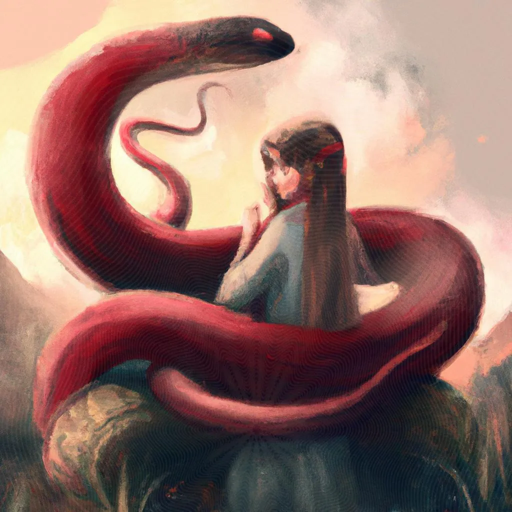 Desvendando o Mistério: Significado de Sonhar com Cobra Vermelha 2 uma imagem em 3D de qual significado de sonhar com cobra vermelha