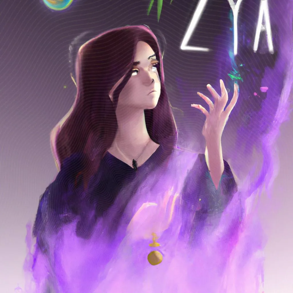 Zaya: Descubra o Mistério por Trás do Seu Nome 3 um desenho artístico sobre qual significado do nome zaya