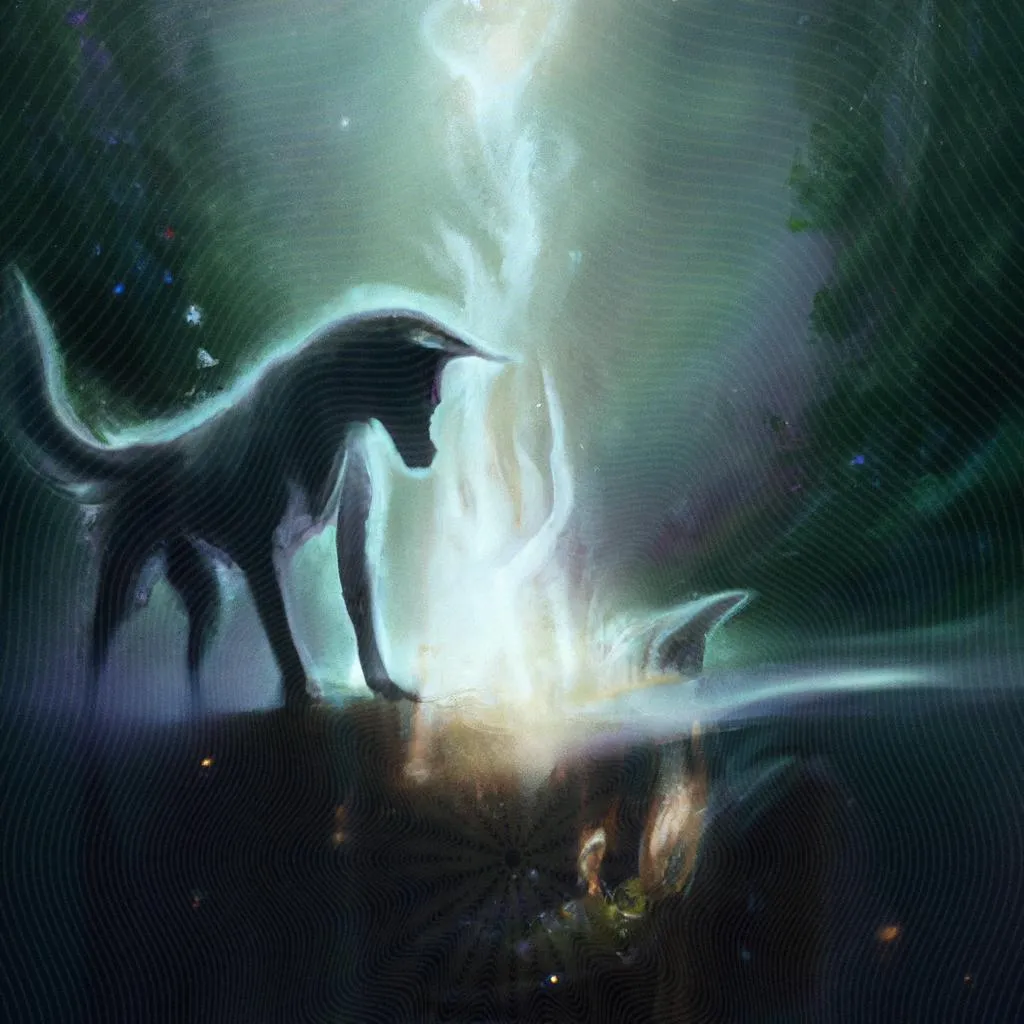 Quando Cachorro Morre: A Visão do Espiritismo 3 um design visual de quando cachorro morre espiritismo
