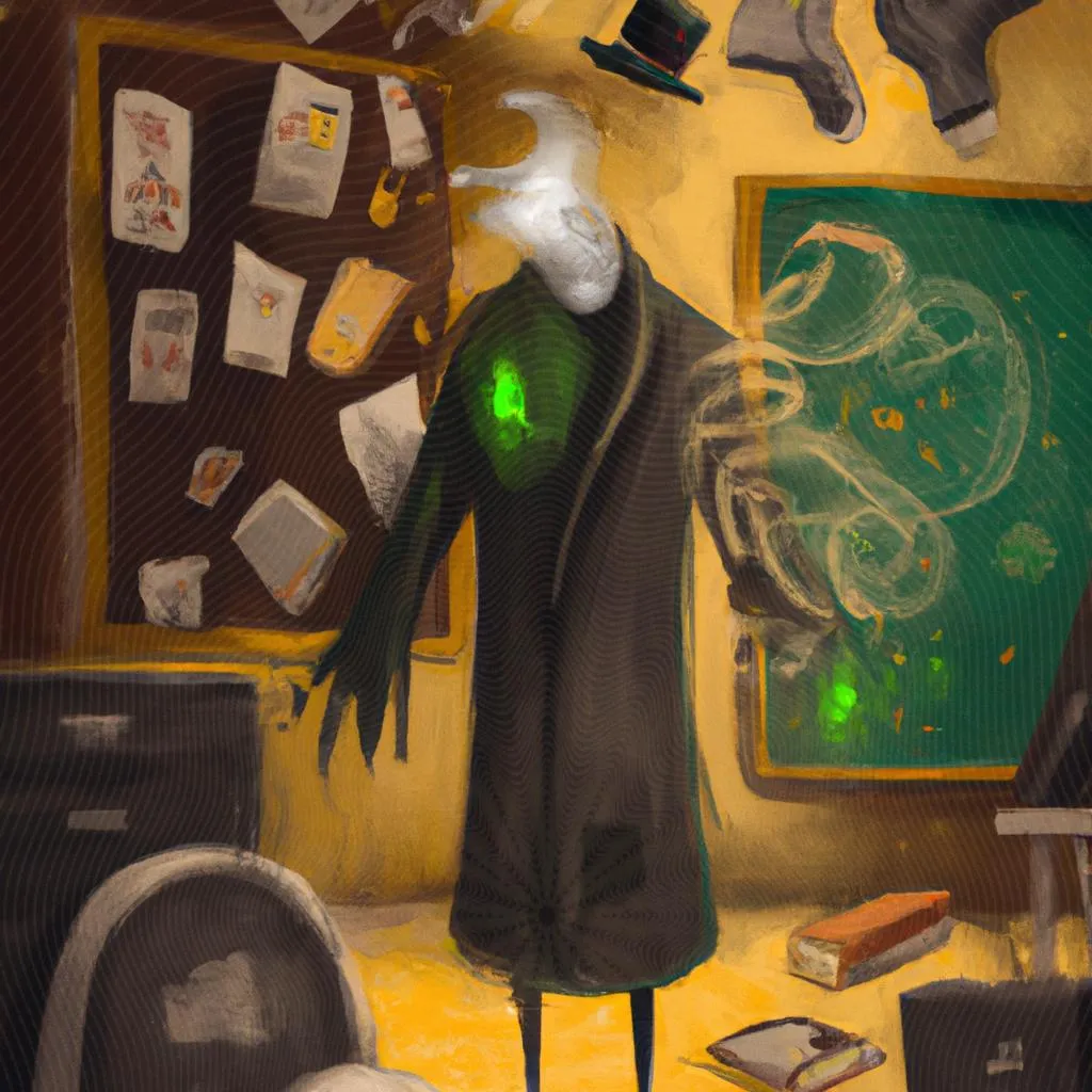 imagem desenhada quarto bagunçado espiritismo