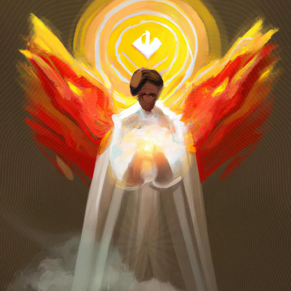 uma imagem digital de que o espirito santo