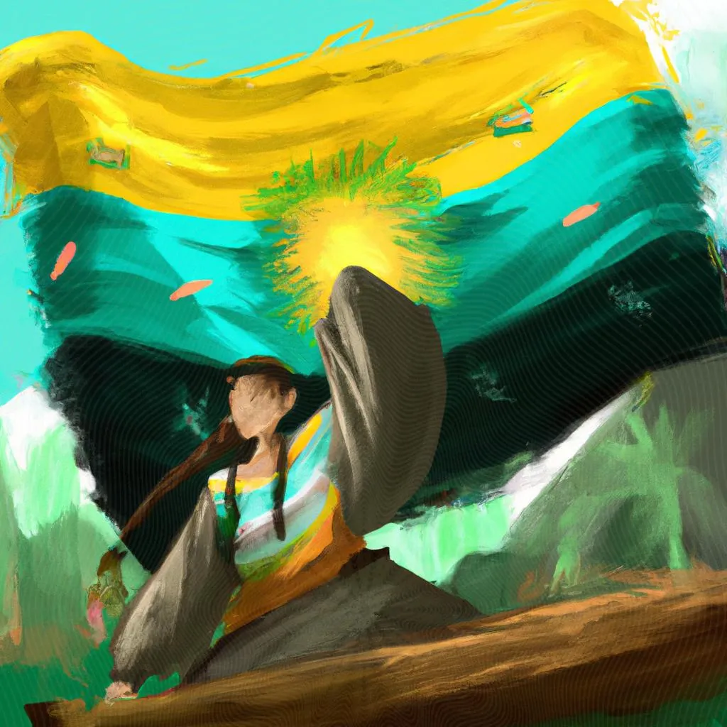 Pereza: Descubra o Significado Místico e Esotérico na Cultura Colombiana 4 uma obra de arte ilustrativa de que pereza significado colombia