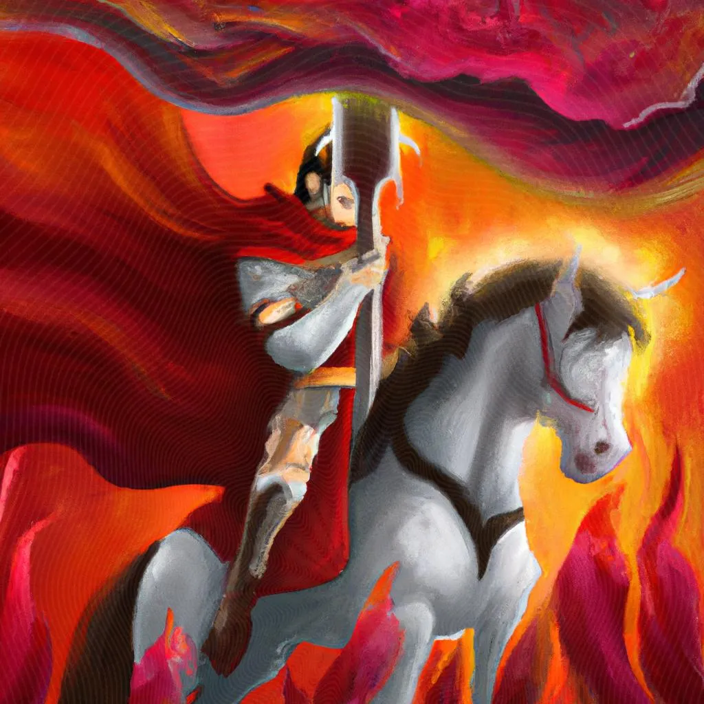São Jorge no Espiritismo: Desvendando os Mistérios 3 uma obra de arte ilustrativa de quem foi são jorge segundo o espiritismo