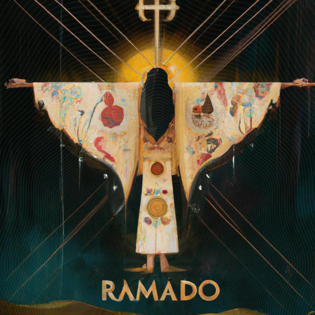 uma arte gráfica sobre radio deus e amor espirito santo