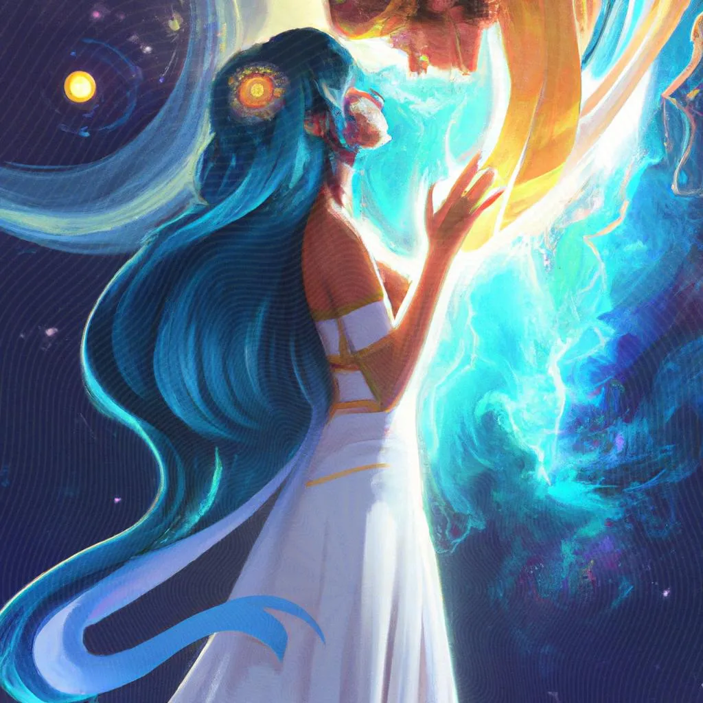 Romances Espiritas: Descubra a Magia e o Mistério Além do Mundo Físico 3 uma pintura figurativa de romances espiritas