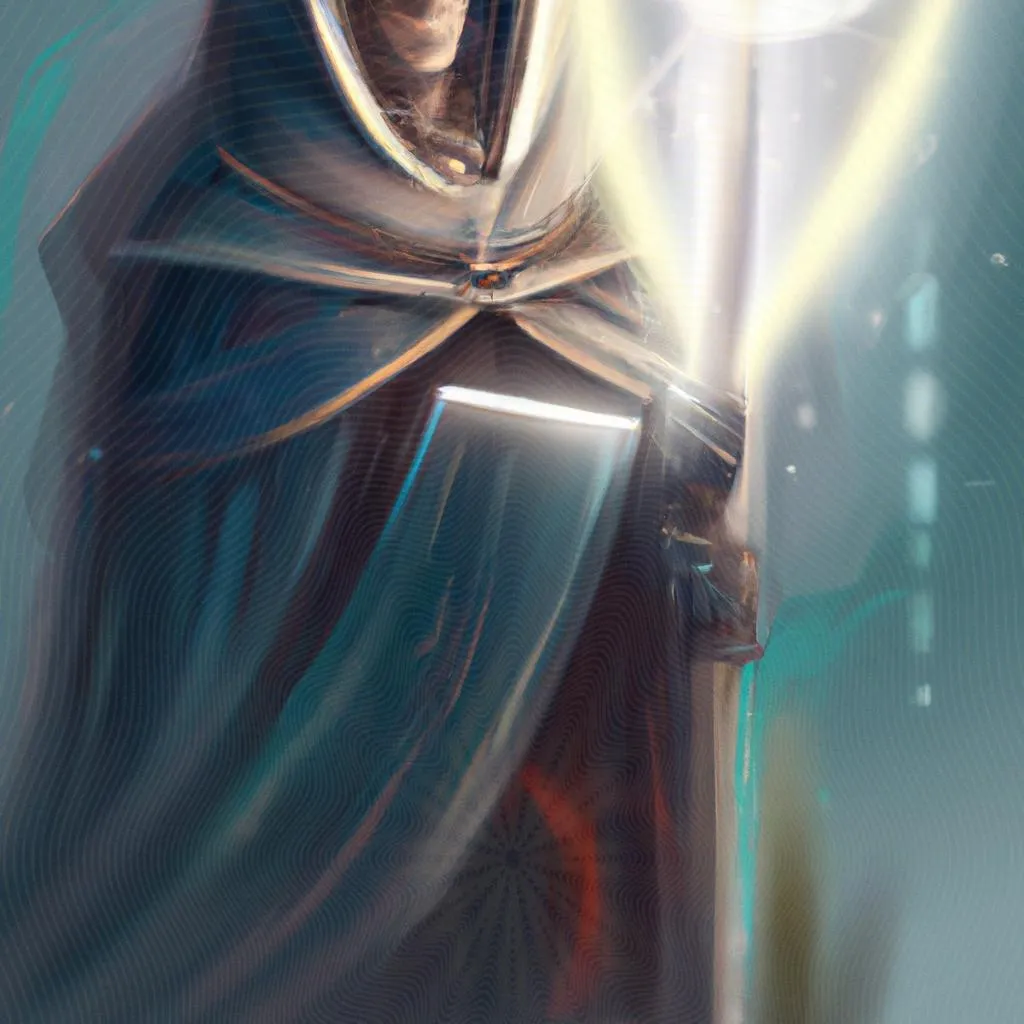 um desenho artístico sobre saint germain espiritismo