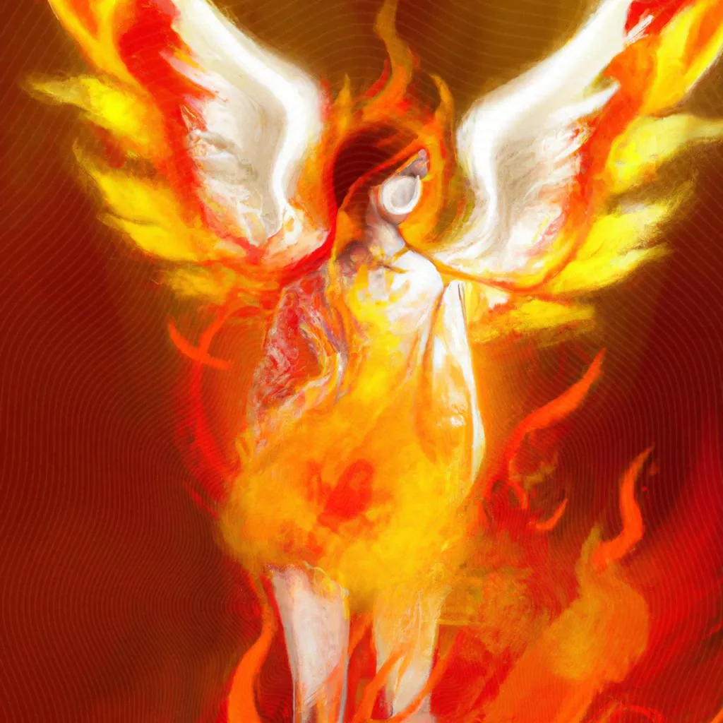 Santo Espírito Desce: O Fogo Que Incendeia Seu Significado 4 uma aquarela sobre santo espirito desce como fogo incendeia